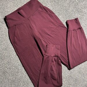 lululemon athletica High-Waist Wine Leggings